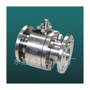 不锈钢锻造法兰球阀